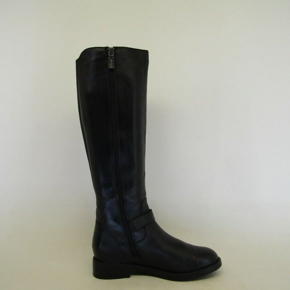 Blondo Boots Black Size 6.5 Waterproof Leather Riding Boots NEW no tags - Picture 5 of 16